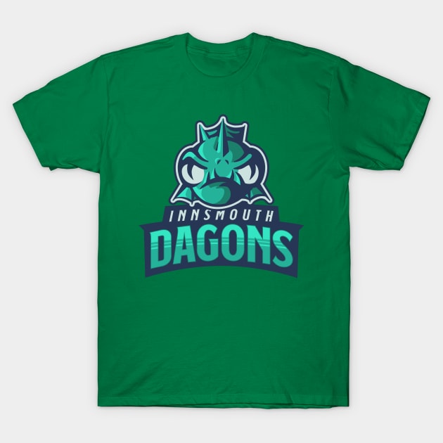 Innsmouth Dagons | HP Lovecraft Team T-Shirt by JustSandN